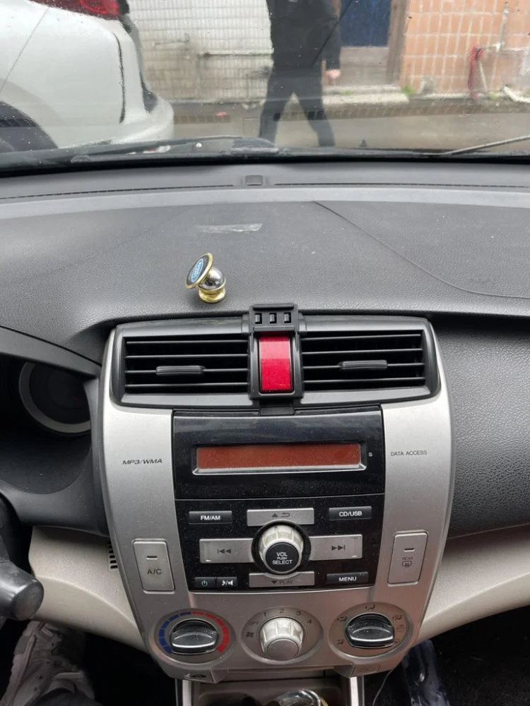 Snap-on Car Phone Holder Bracket Base for Honda City Grace Greiz 2008-2014,Fits Original Car Structure,Auto Interior Accessories