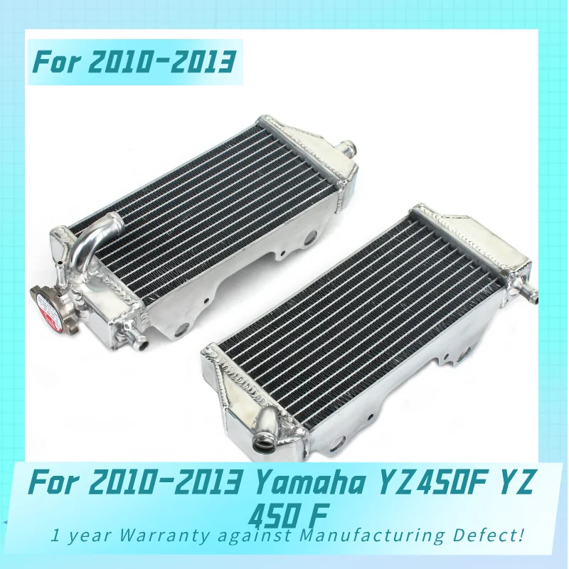 New Left & Right side For 2010-2013 Yamaha YZ450F YZ 450 F Aluminum Radiator Cooler Cooling Coolant 2010 2011 2012 2013