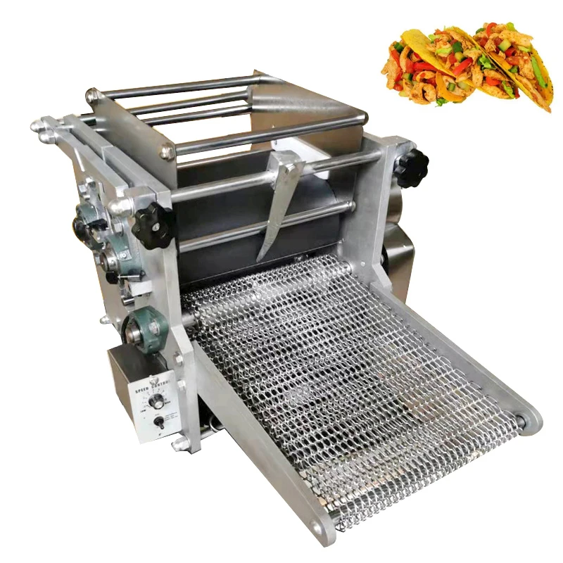 

Full Automatic Industrial Flour Corn Mexican Tortilla Machine Taco Roti Maker Press Bread Corn Roll Making Machines