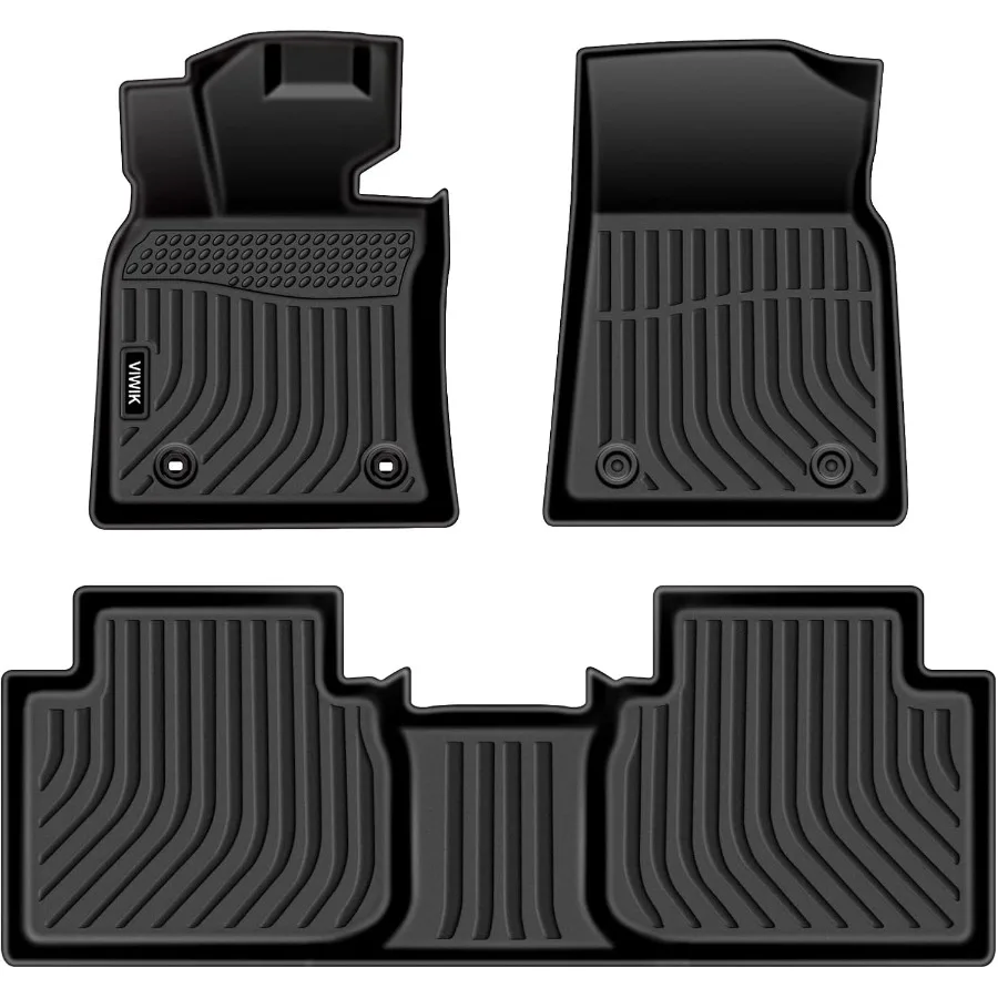 AllWeather Protection Floor Mats for Camry 20182024 Not for Hybrid Custom Fit Front and Rear Car Floor Liners with NonSlip Bas