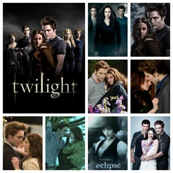 Twilight Movie AB Diamond Painting Classic Movie Actor Robert Pattinson Cross Stitch Embroidery Painting Mosaic Home Decor