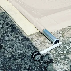 Swimming Pool Cover Tarpaulin Reel Cover Sun Protection Roller Tarpaulin Dust Cover Pool Covers Reel Device For Pool Accessories