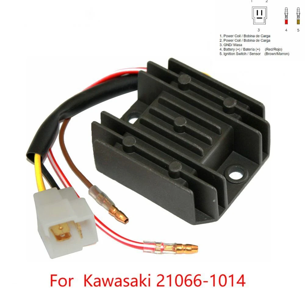 Motorcycle Voltage Regulator Rectifier For Kawasaki KZ 250 440 650 KZ LTD 440 750 1000 CSR 250  750 1000 KLT 200 250  21066-1014