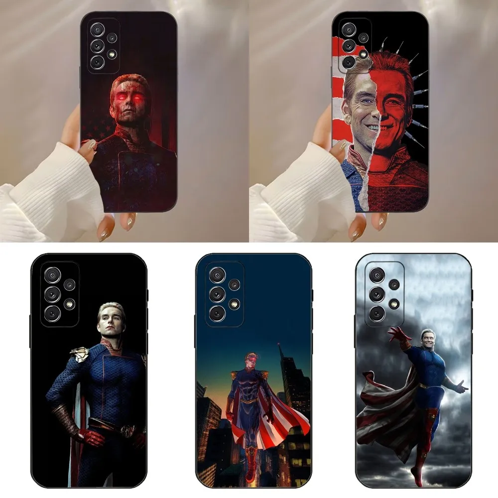 H-Homelander T-The B-Boys Phone Case For Samsung Galaxy A91,A80,A73,A72 ,A71,A53A52,A32 ,A31A22,A21s,A20,Black Cover