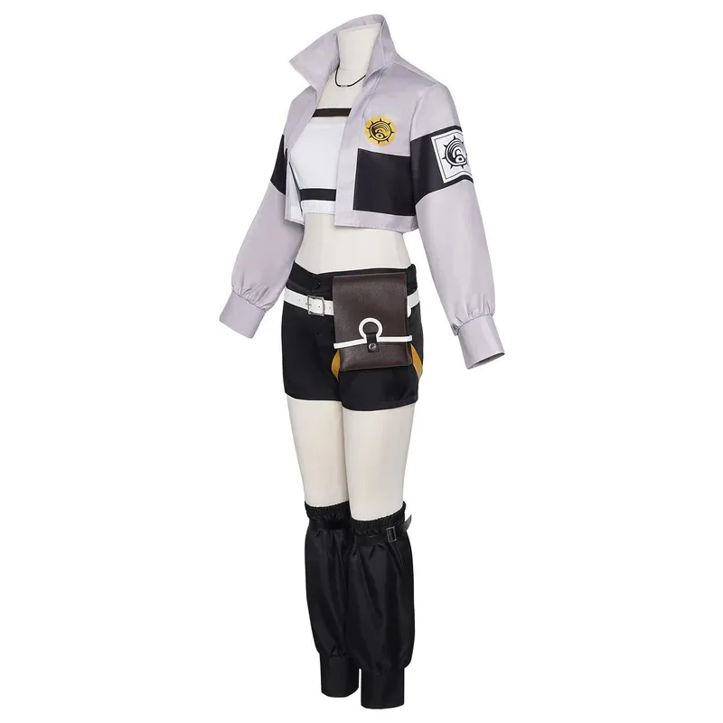 

Riyo Reaper Cosplay Anime GACHIAKUTA Costume Halloween Party Suit mj:3