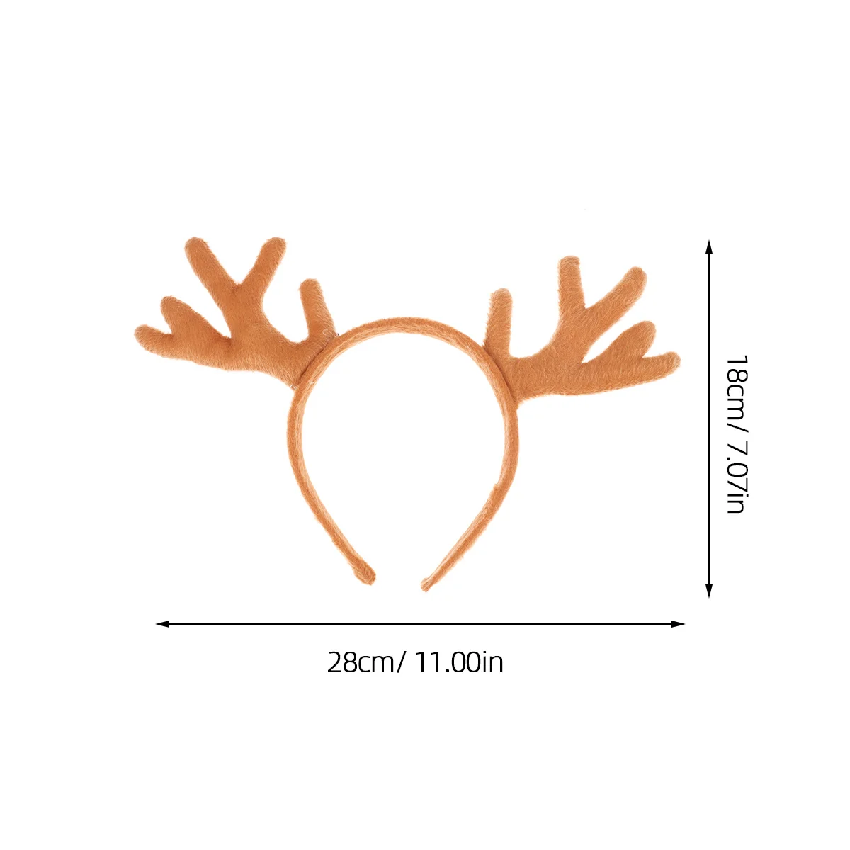 

Antler Hair Hoops Christmas Headbands Party Accessories Kids Adult Resin Material Lightweight Safe Festive Holiday Props