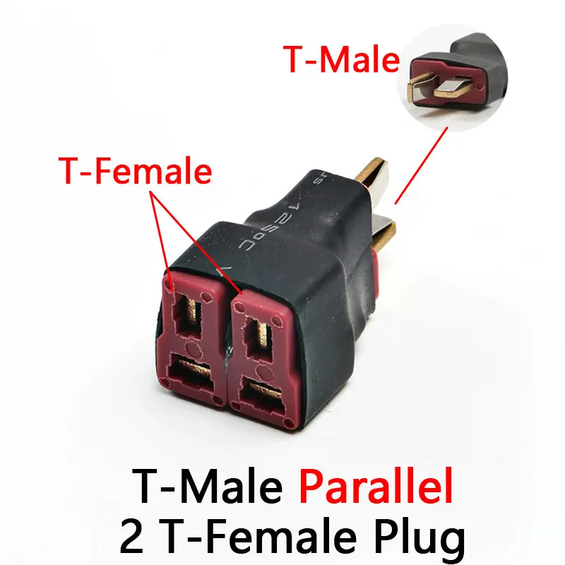 XT60 XT30 オス/メス - オス/メス、Tプラグ オス/メス - Tプラグ オス/メス コネクタ変換アダプター (RCバッテリー用)