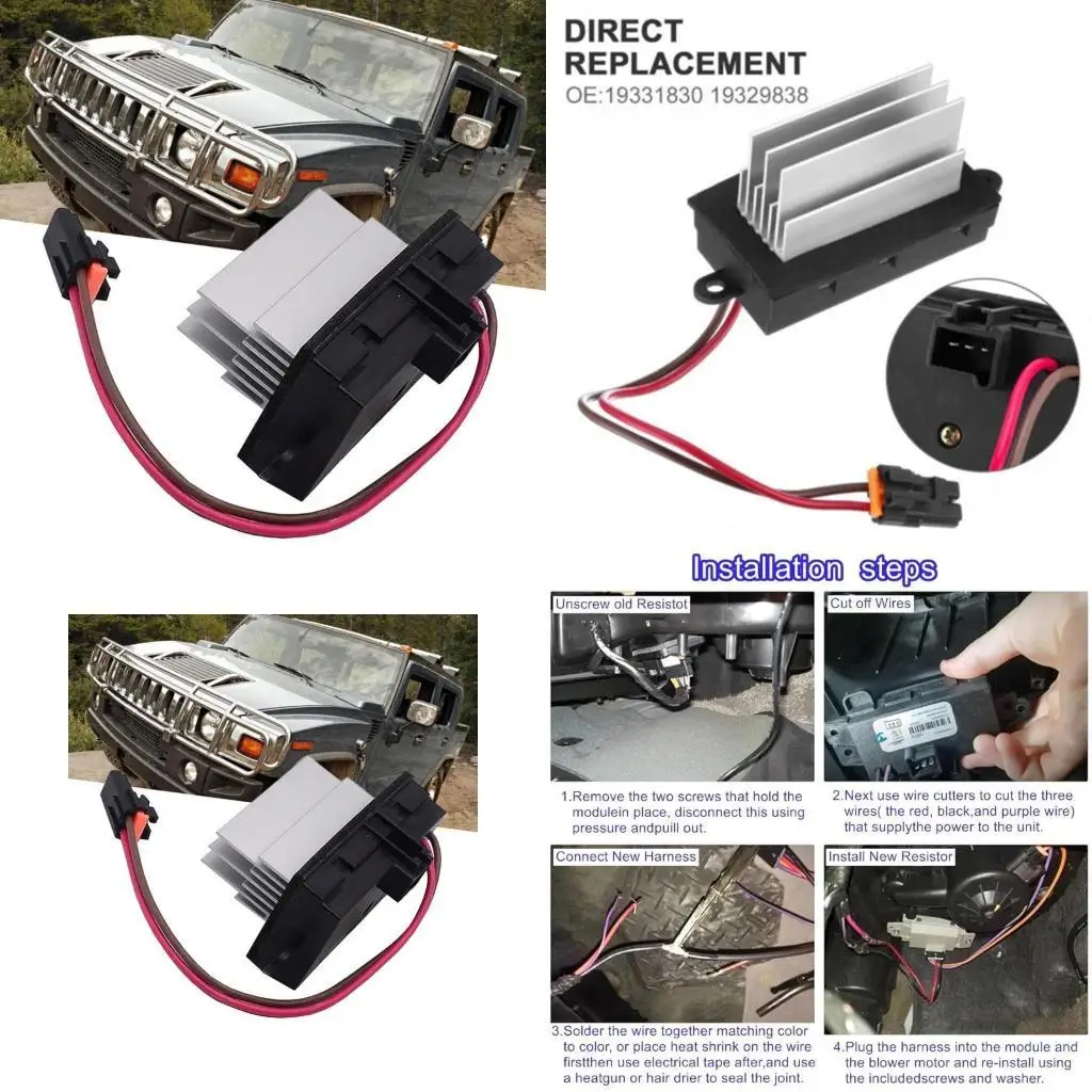 

02DE Климат -контроль двигатель нагревателя нагревателя нагревателя для 6.0L 19331830 1580911