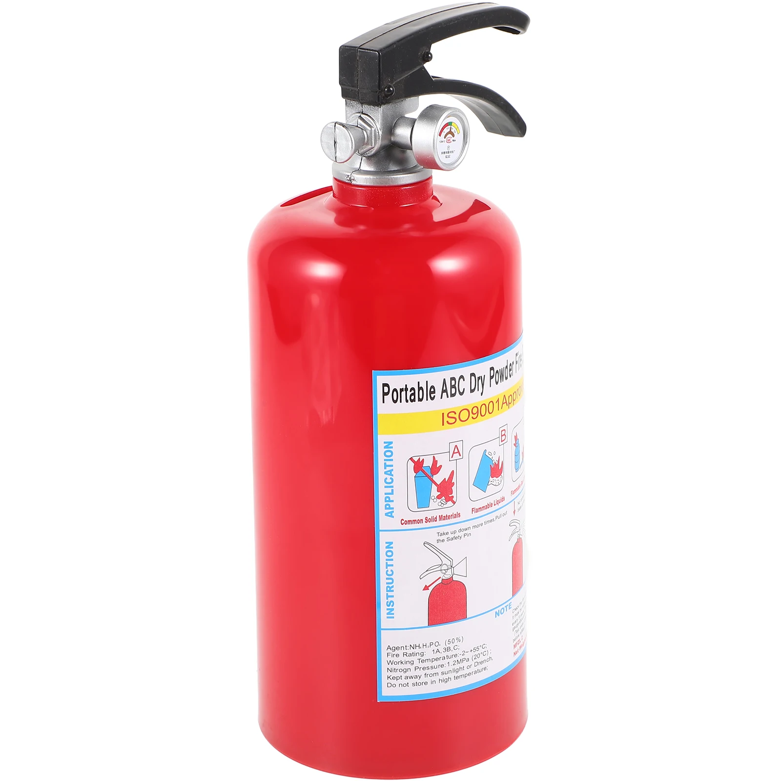 Simulated Fire Extinguisher Cash Box Decorative Coin Hidden Compartment Storage Safe Mechanical Security Container