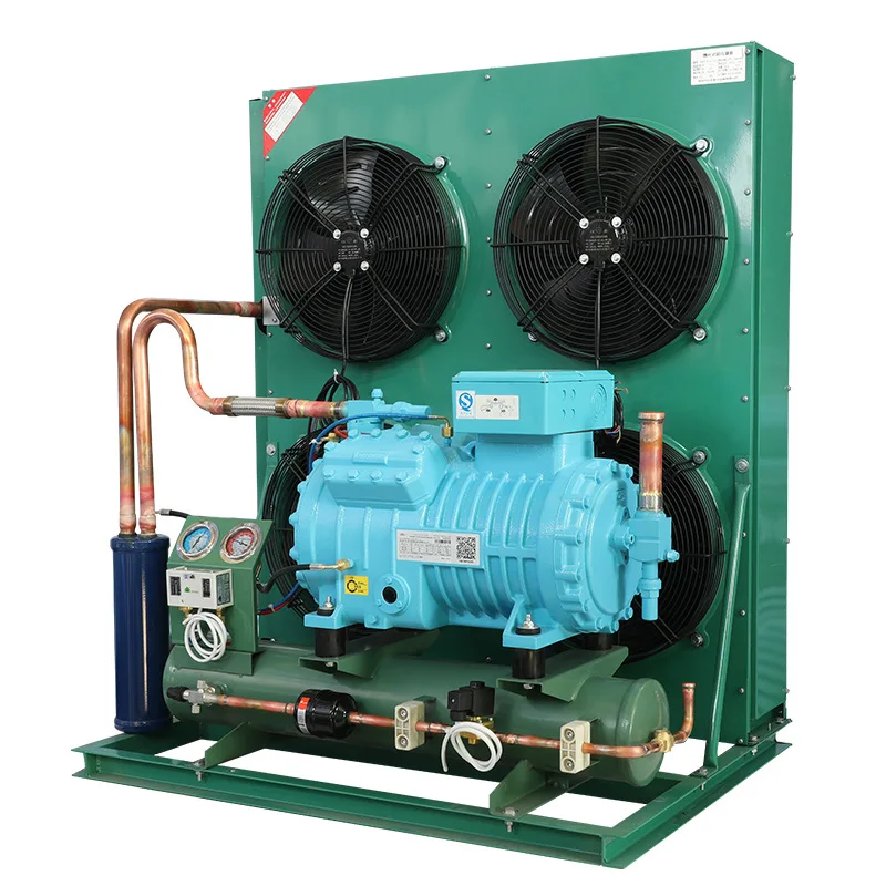 For Bitzer 15P Integrated Refrigeration & Heat Exchange Machine Low Temperature Complete Cold Storage Equipment From China