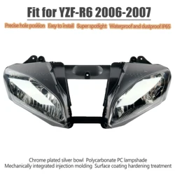 Fit for YAMAHA 2006 - 2007 YZF-R6 Motorcycle Accessories HeadLight Assembly Headlamp YZF R6 600 06 07 Head Light