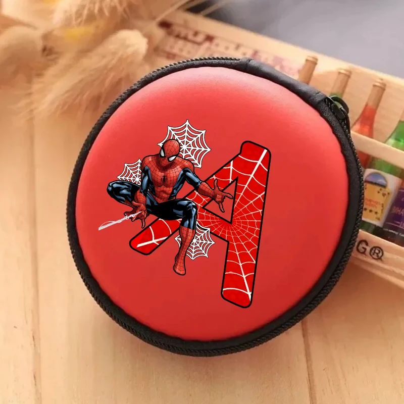 Человек-паук-marvels-man-сумка-для-хранения-кабеля-для-передачи-данных-круглое-зарядное-устройство-сортировочная-сумка-для-хранения-мультяшная-дорожная-защитная-коробка-для-хранения-ювелирных-изделий