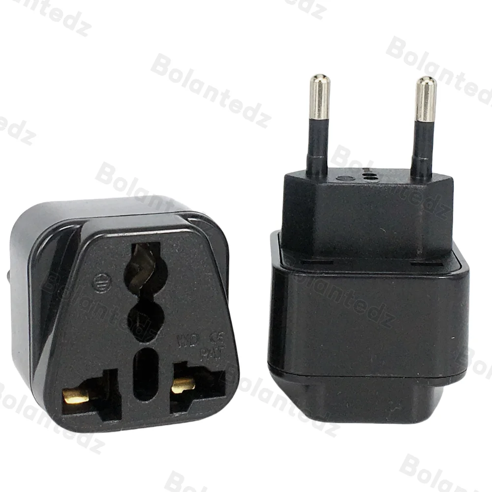 2 Round Pin Plug Ad…