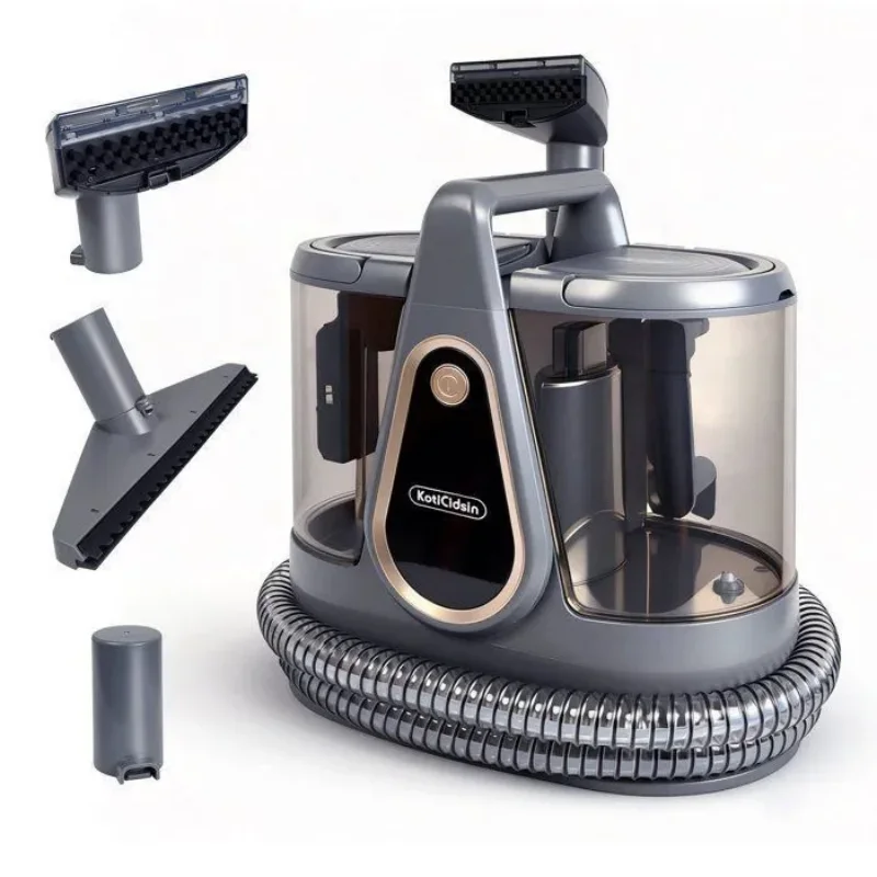 KOTICIDSIN Bankreiniger 550W 18KPa watertank, 2200 ml + ml, Tapijt, Bank, matras & Auto