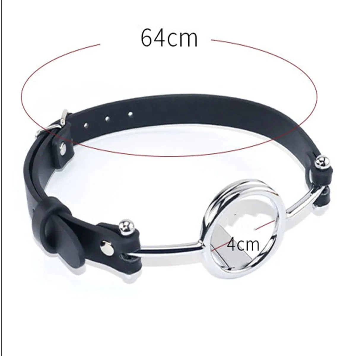 Adjustable Silicone Breathable Ball Mouth Gag for Couples BDSM Tongue Press Oral Sex Toy Adult Erotic Restraint 18+ view 6