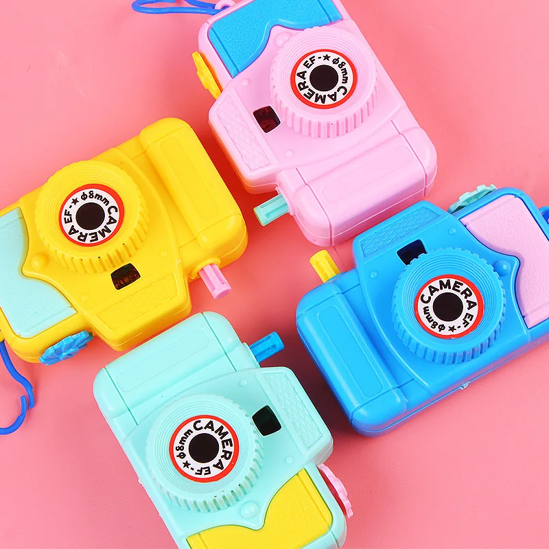 5/20PCS divertente Mini Animal Pattern Cartoon Camera Toy Kids Birthday Party Gift bomboniera regalo di carnevale Pinata Filler