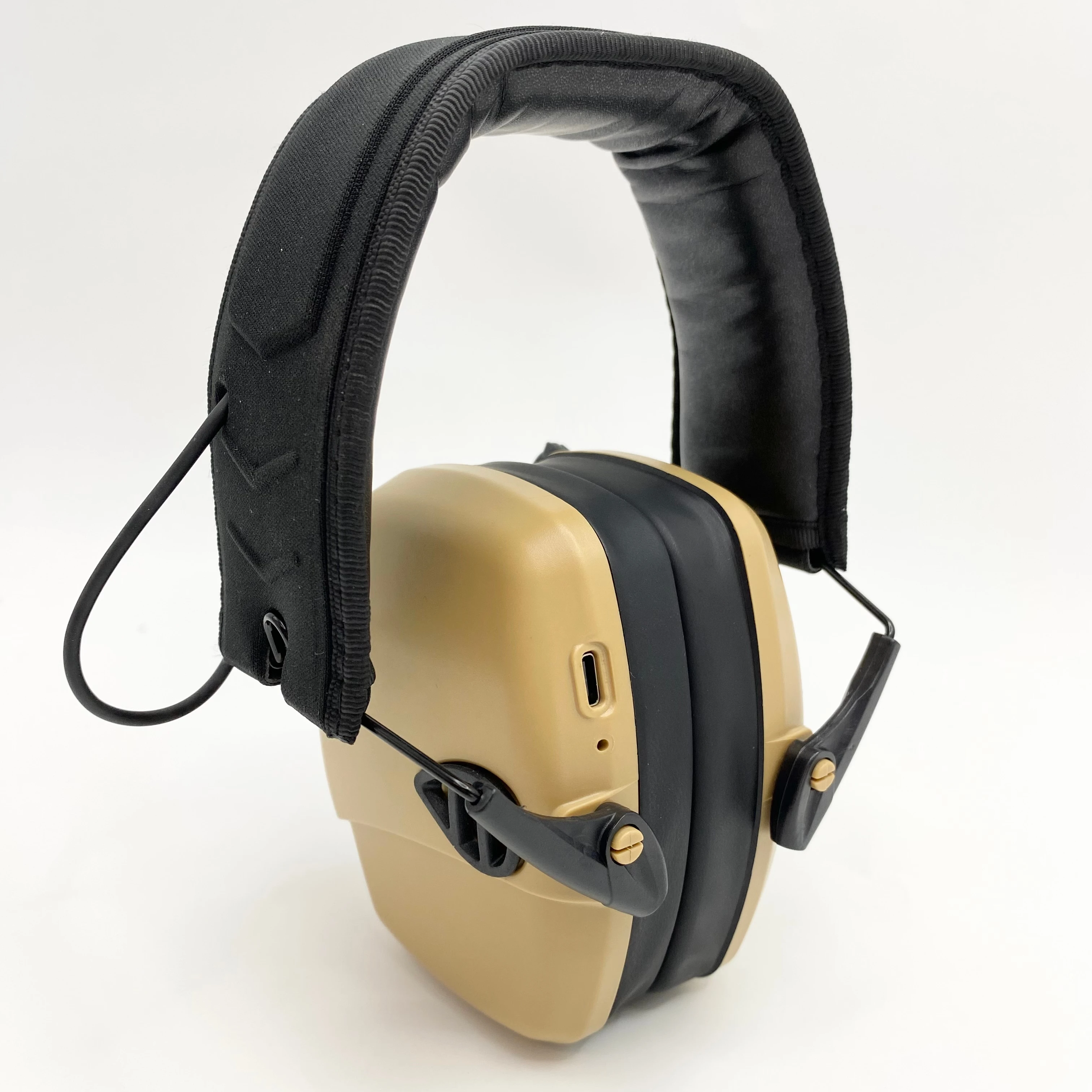 

Adjustable Headband Digital Ear Muff New Style Foldable Electronic Earmuffs for Shooting Noise Reduction Hearing Protection