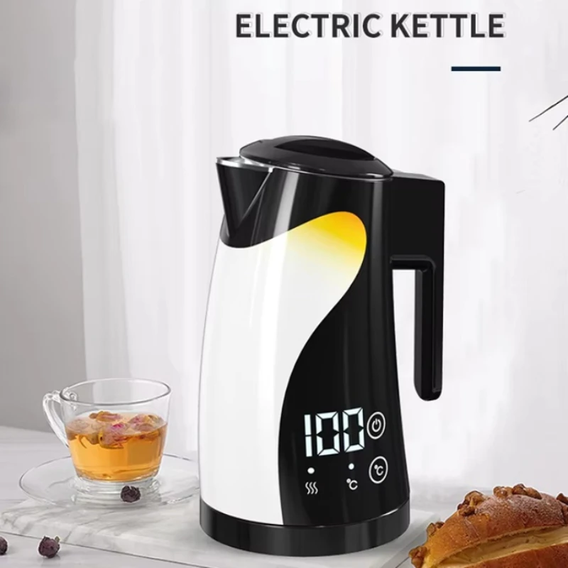 

1300W Electric Kettle Temperature Control 1.25L LED Touch Display Stainless Steel Thermo Bottle Coffee Tea Pot Kitchen Appliance