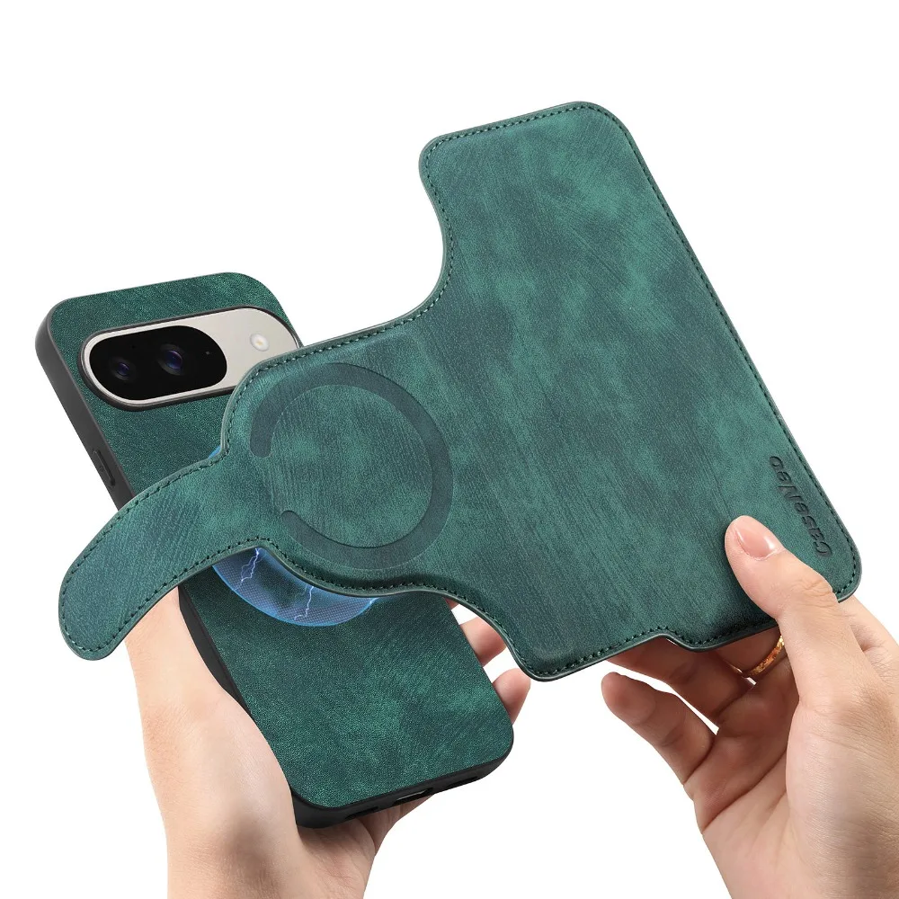 Étui en cuir détachable 2-en-1 pour Google Pixel 11 Pro XL 5G, Housse portefeuille à rabat magnétique avec porte-cartes, Étui de protection pour Pixel 11 Pro, Pixel 11