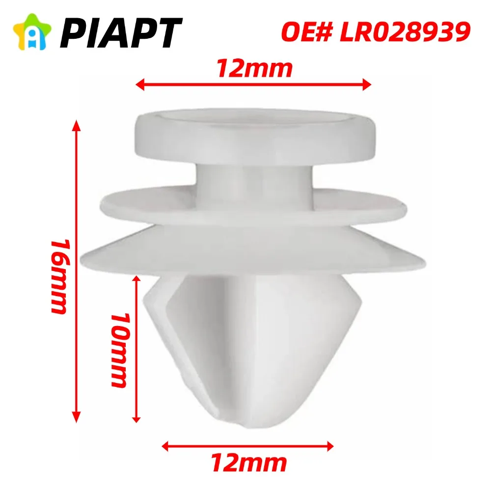 30PCS OE# LR028939 Door Molding Retainer Wheel Arch Molding Clip for Land Rover Fits Discovery, Discovery Sport Range Rover Evoq