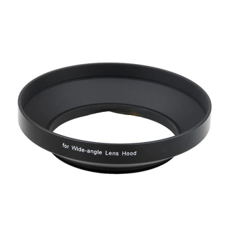 For Canon Nikon Sony Leica pentax Camera Metal Lens Hood Wide Angle 37mm 39mm 40.5mm 43mm 46mm 49mm 52mm Screw-in Lente Protect