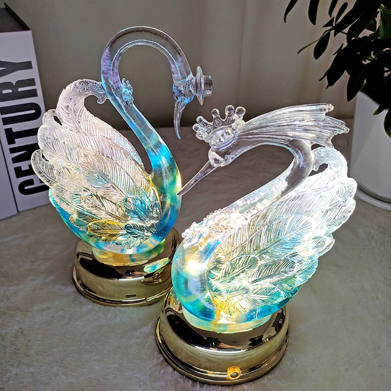 Ladies glazed night light intangible heritage merchandise glazed dream aesthetics high-end art ornament gifts