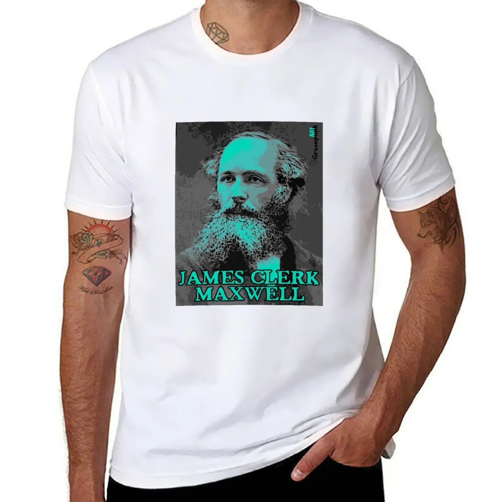 

james clerk maxwell T-Shirt t shirt personalised funny t shirts cotton T-Shirt