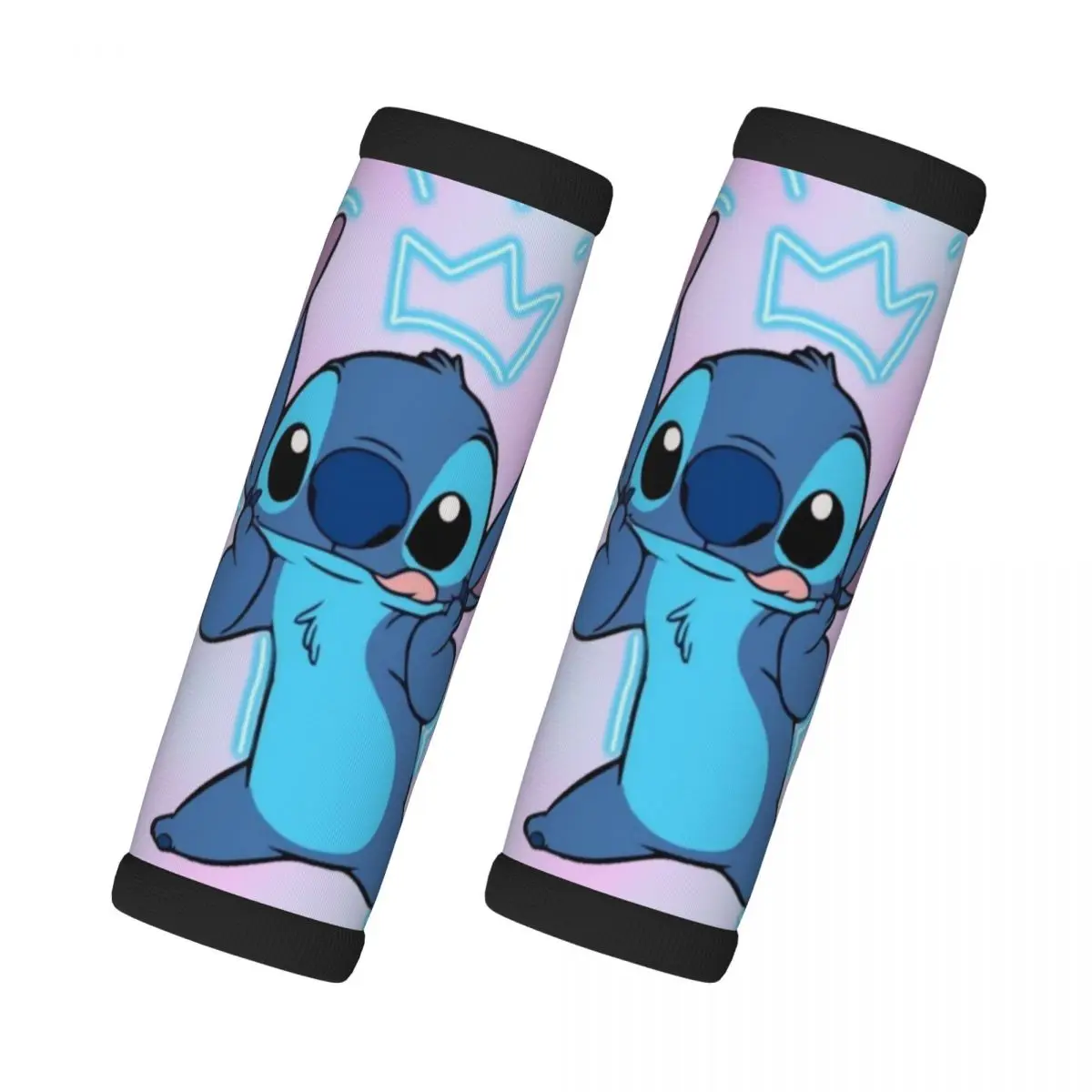 

Custom Stitch Manga Anime Luggage Handle Wrap Suitcase Identifier 2 Pack Refrigerator Handle