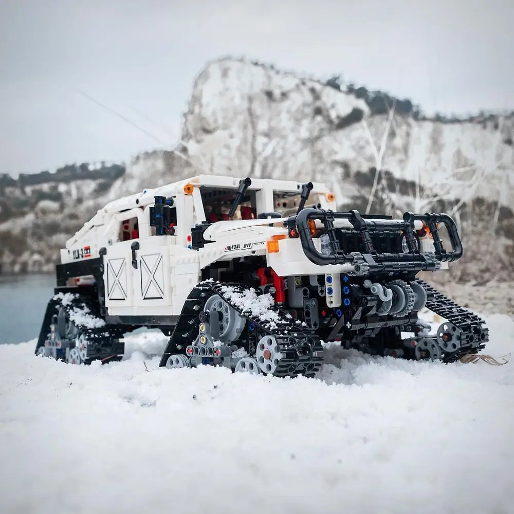 ชุดประกอบรถฮัมเมอร์ออฟโรดบังคับวิทยุ ขนาด 1:8 จำนวน 3088 ชิ้น ชุดประกอบเทคนิคแบบมีมอเตอร์ สำหรับเด็กอายุ 8-12 ปี