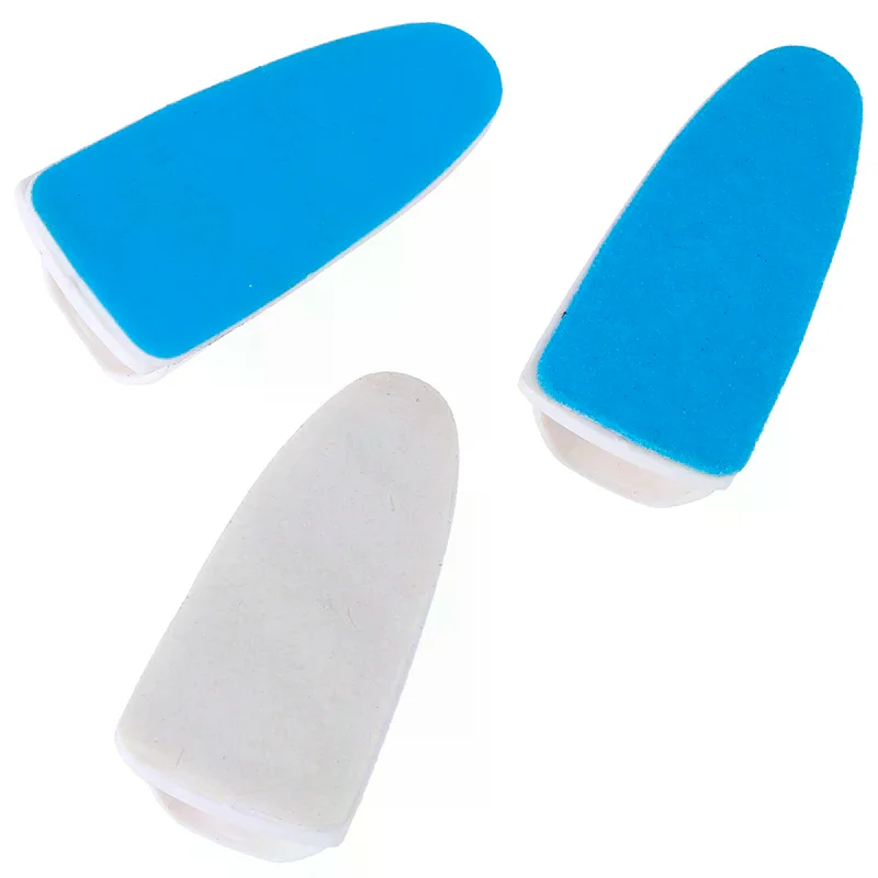 Cabeças de substituição 3 bits elétrica máquina lixa prego pedicure buffer kit ferramenta