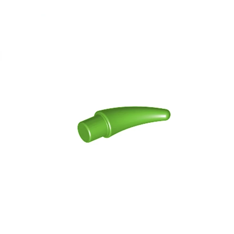 Piezas MOC 53451 para niños, piezas de bloques de construcción compatibles con púa, garra, diente y Cuerno, rompecabezas de partículas DIY, regalo