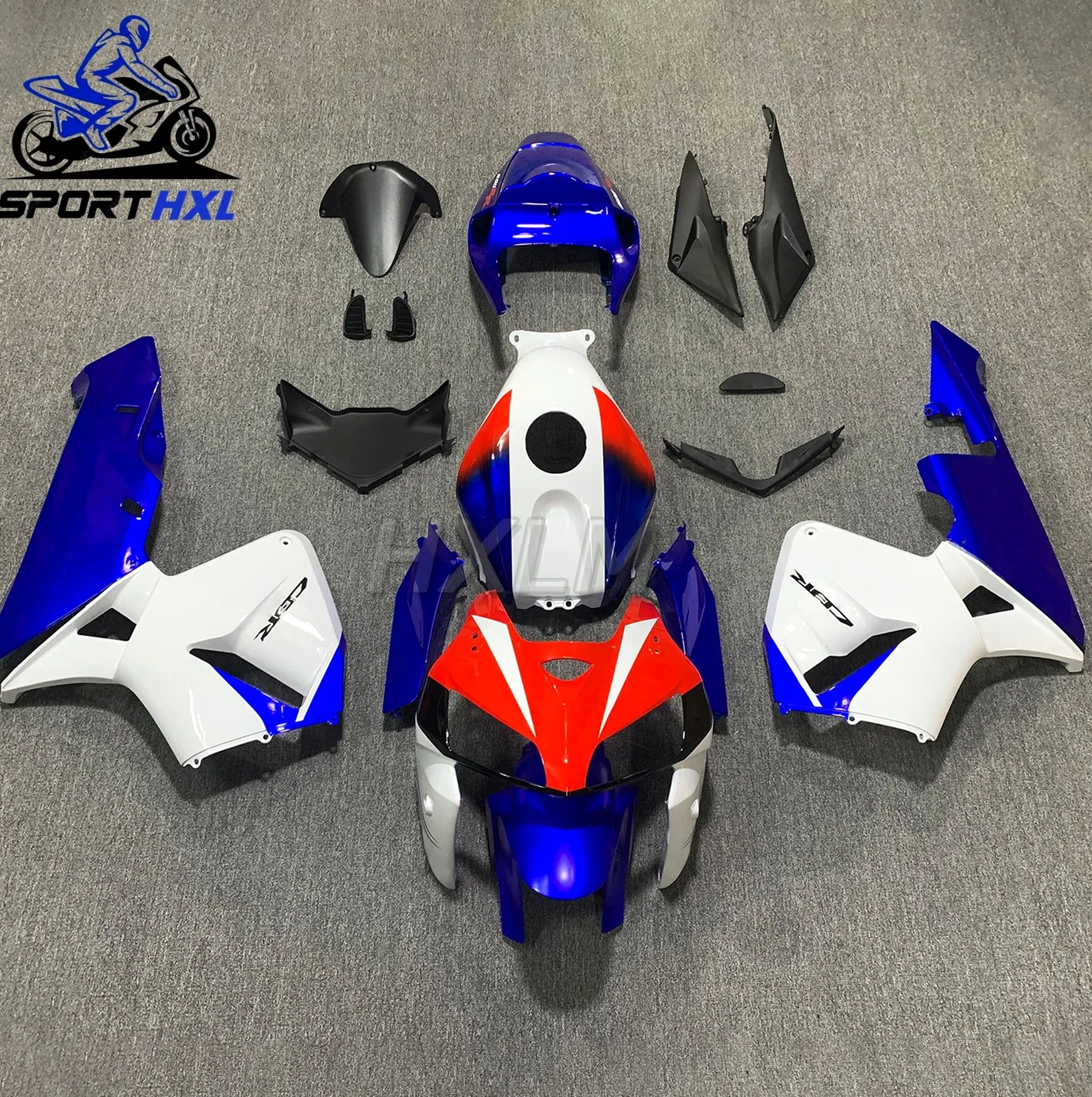 Racing Motor Racing Fairing Kit for CBR600RR 2005-2006 High-Impact ABS Bodywork Pre-Installed LED Holes & Global