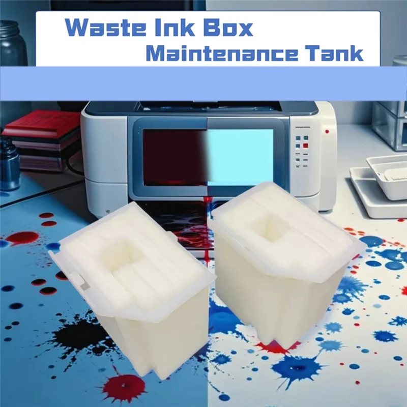 

Изысканный-для Epson L1110 L3100 L3110 подушечки для отработанных чернил, коробка для обслуживания резервуара для принтера Epson, запасные части, замена