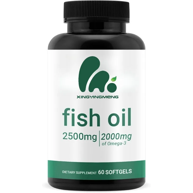 

Omega 3 fish oil supplement with an additional 2500mg -2000mg EPA and DHA in 60 soft capsules