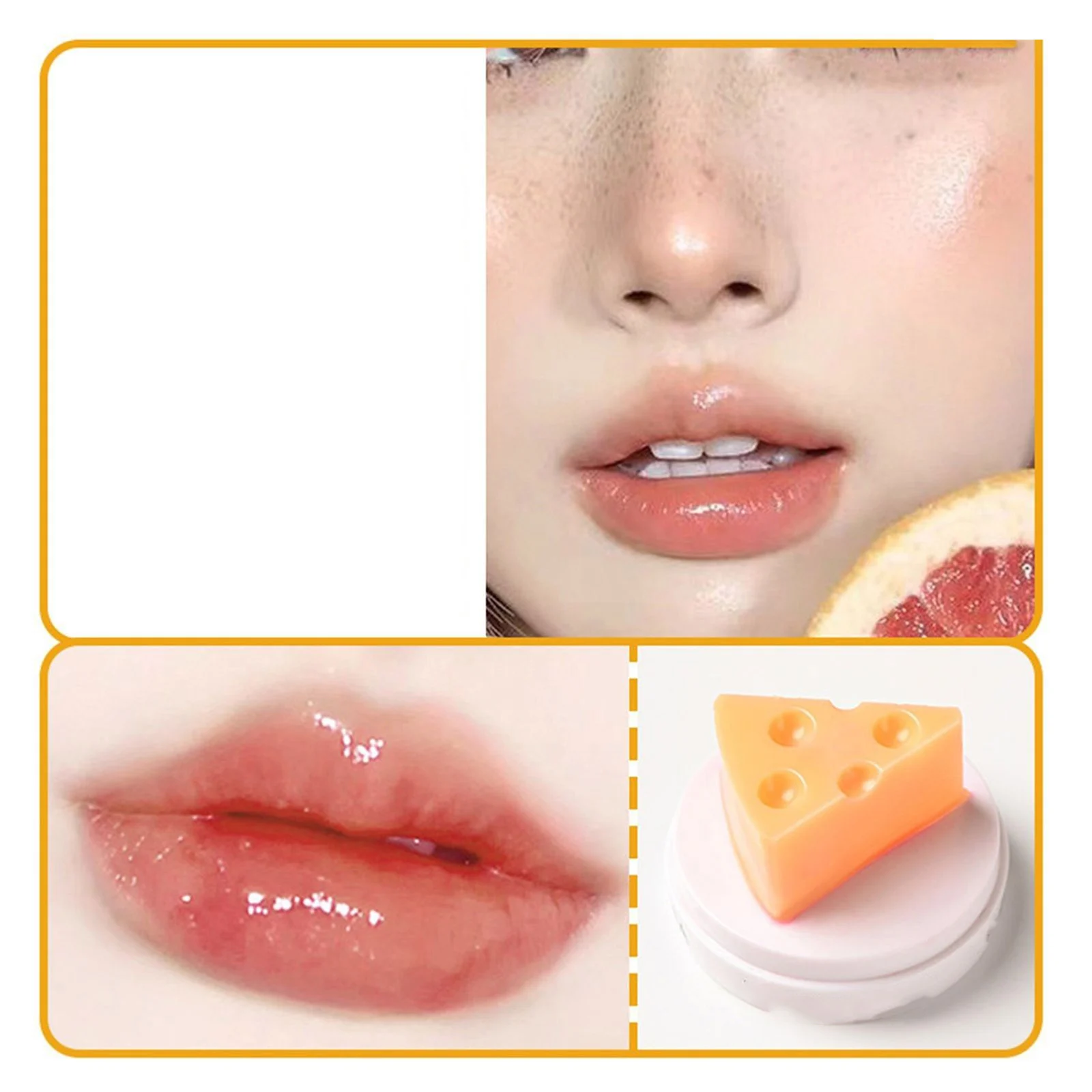 أحمر شفاه بالجبنة أحمر شفاه شفاف دافئ