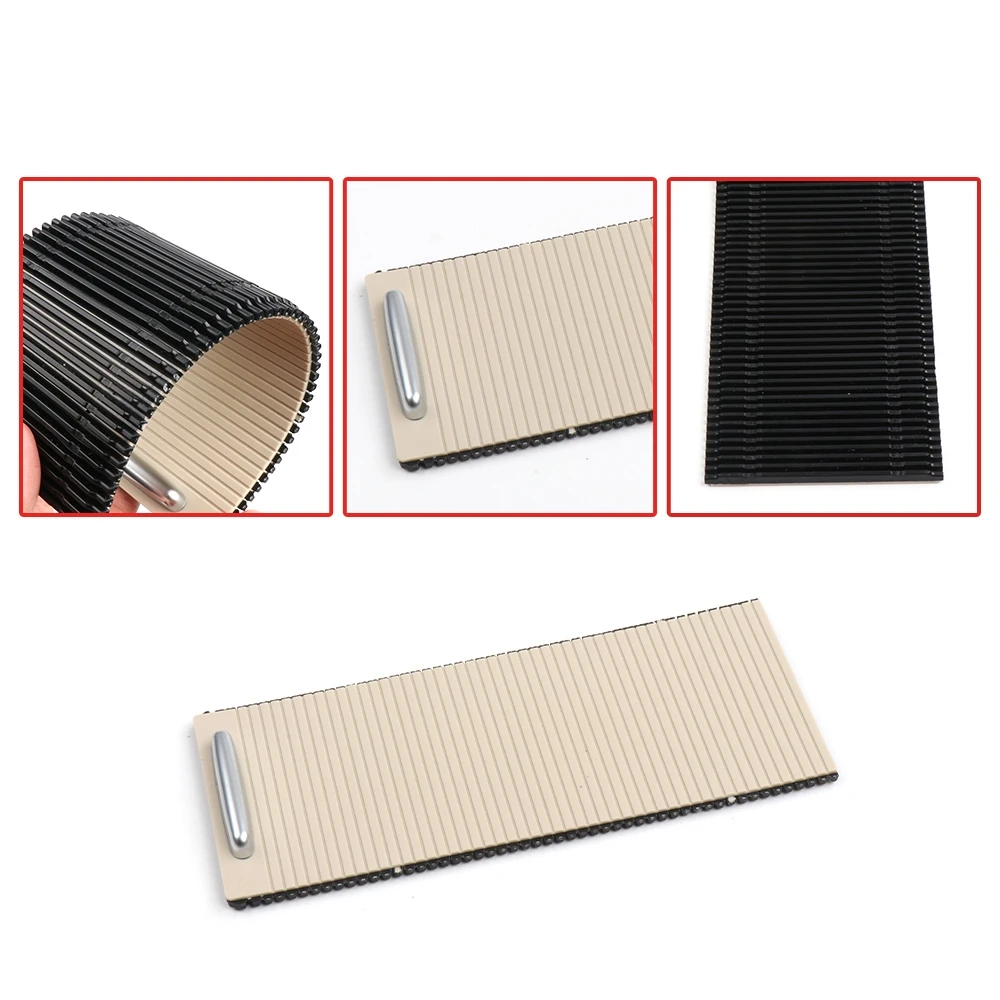 For Volkswagen Tiguan SHARAN New Car Center Console Sliding Shutters Cup Holder Roller Blind Cover Replacement