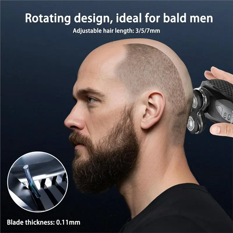 DTEW-Replacement Blades For Remington Balder Pro Head Shaver XR7000, 5 Dual Track Kits For Remington Shaver Models