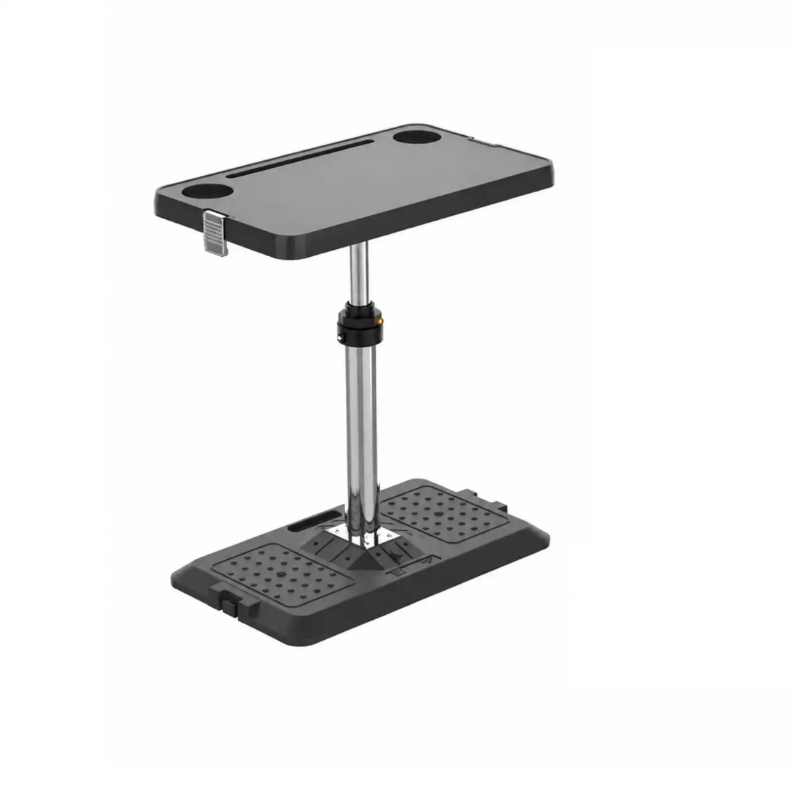 Folding Car Laptop Table Foldable Height-Adjustable Car Firm Table Vehicle Desk for Travelers, Telecommuters, SUV Interior