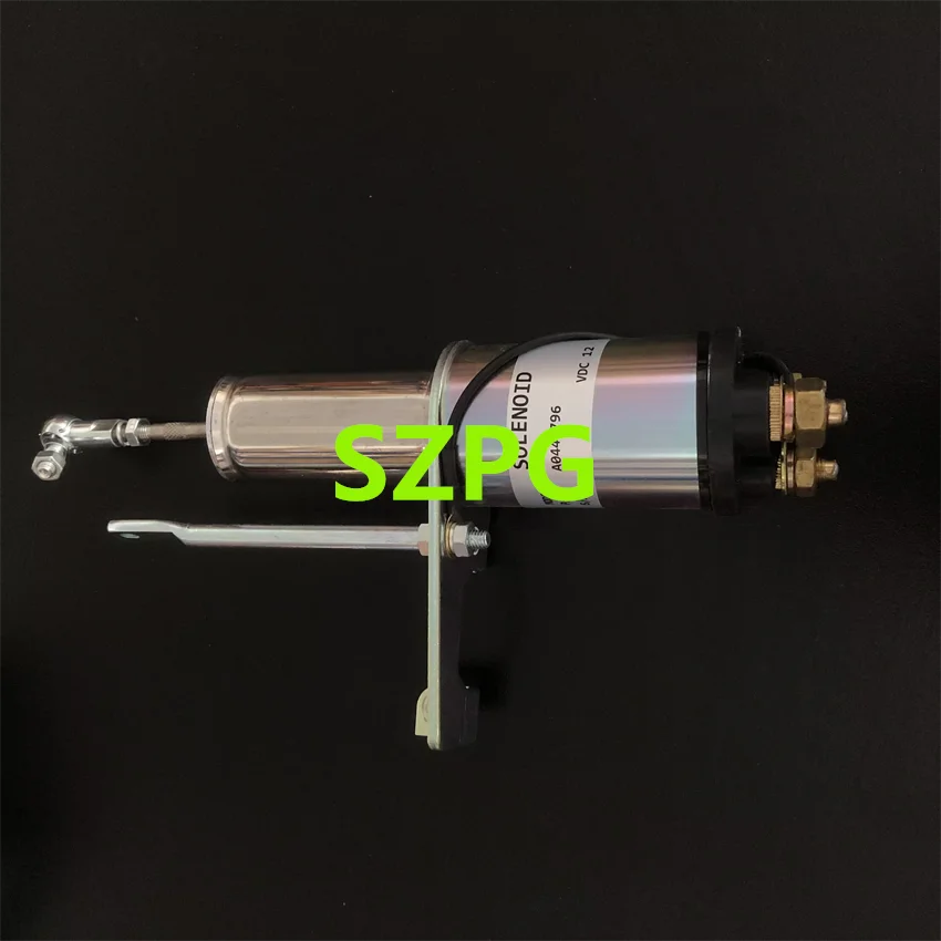 for Diesel engine flameout solenoid valve A044F796 flameout switch parking fuel shutoff valve excavator 12V 24V high quality