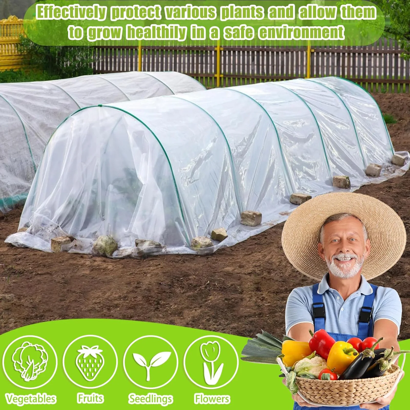 ฟิล์มพลาสติกใสสำหรับโรงเรือน 2 - Greenhouse Plastic Film บทวิจารณ์และราคา