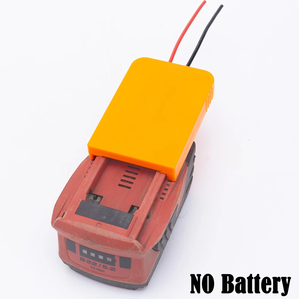 Adapter for  HILTI 22V B22 CPC Battery Dock Power Connector Robotics 14AWG (Not include battery)