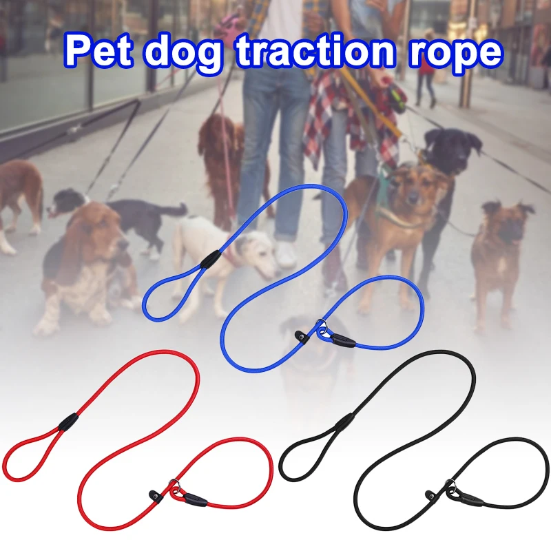 

Multi-Function Dog Leash Durable P Chain Rope Nylon Material Pet Supplies Multi-Function Dog Leash for Large and Medium Dogs