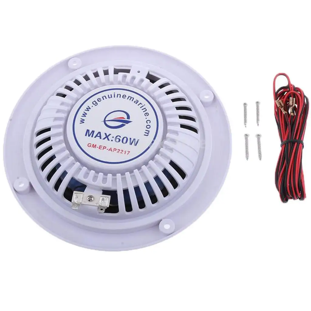 Marine Sound System Waterproof 6.5 Inch Speakers High Quality Plastic Horn for Boat RV Car Outdoor Audio Marine Speakers