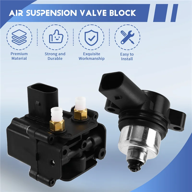 

SUSPENSION AIR VALVE BLOCK/COMPRESSOR SOLENOID VALVE For BMW F11 GT(F07) F01/F02/F04 37206784137 37206789165