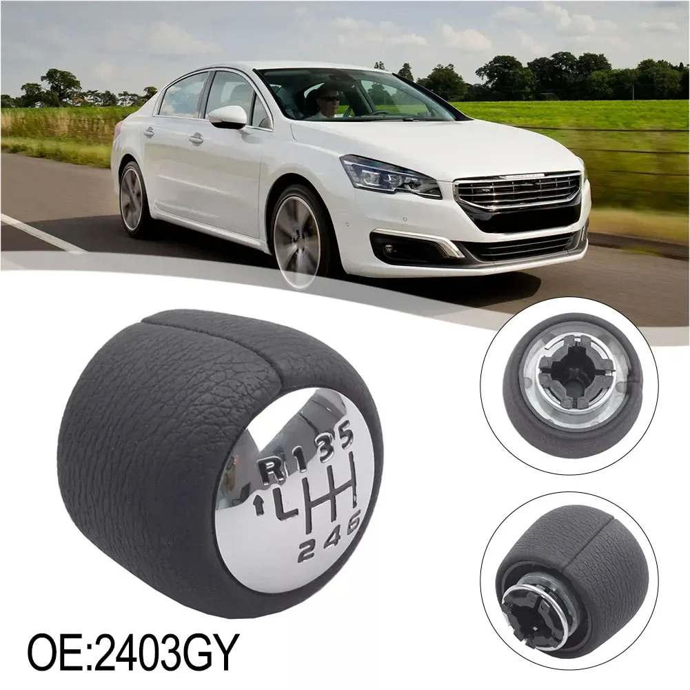 

Лидер продаж, 1 шт. OEM номер детали 2403GY Chome, ручная автомобильная 6-скоростная ручка переключения передач для 508 2010-2018 для C4, автомобильные аксессуары