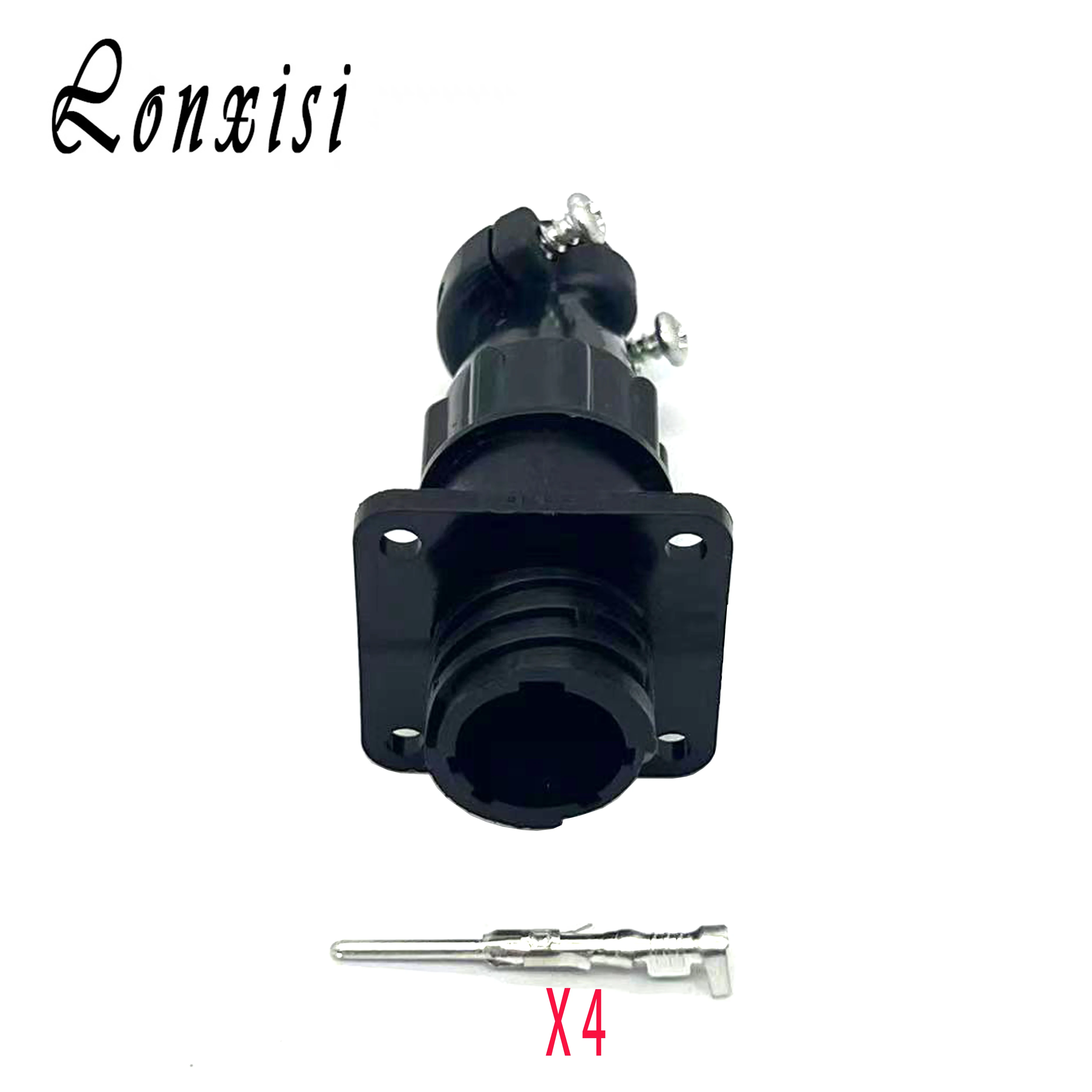4 Pin TE Aviation Circular Joint 206060-1 206061-1 CPC Male Female Terminal Connector
