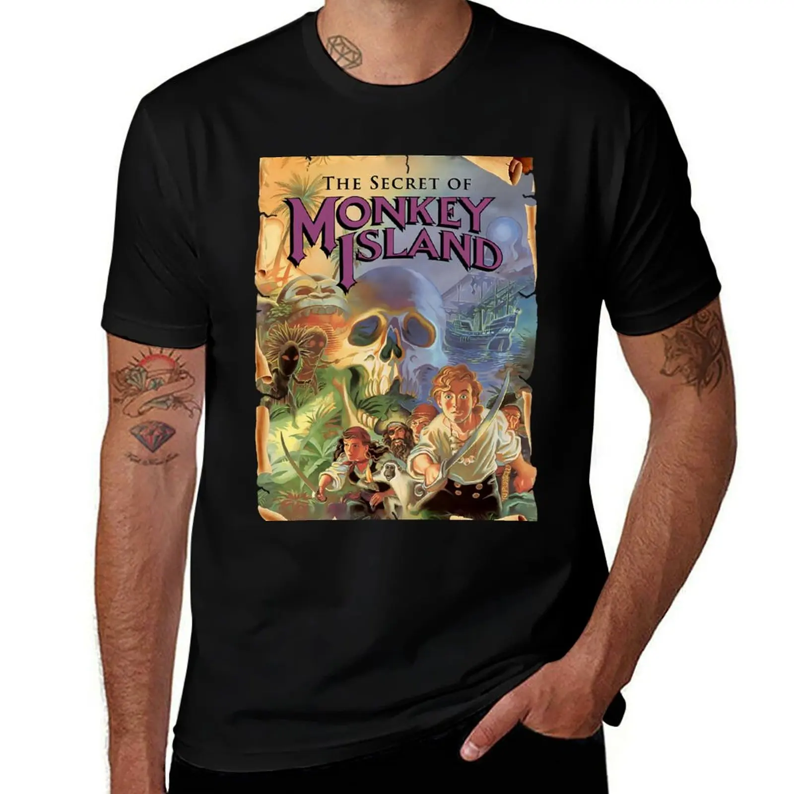 

The Secret of Monkey Island T-Shirt Stretch Fabric Comfort T-Shirt