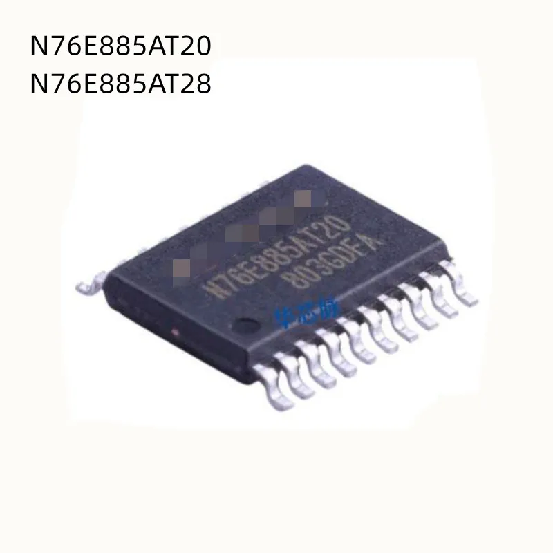 

10Pcs/Lot N76E885AT28 TSSOP28 N76E885AT20 TSSOP20 New Original Chip