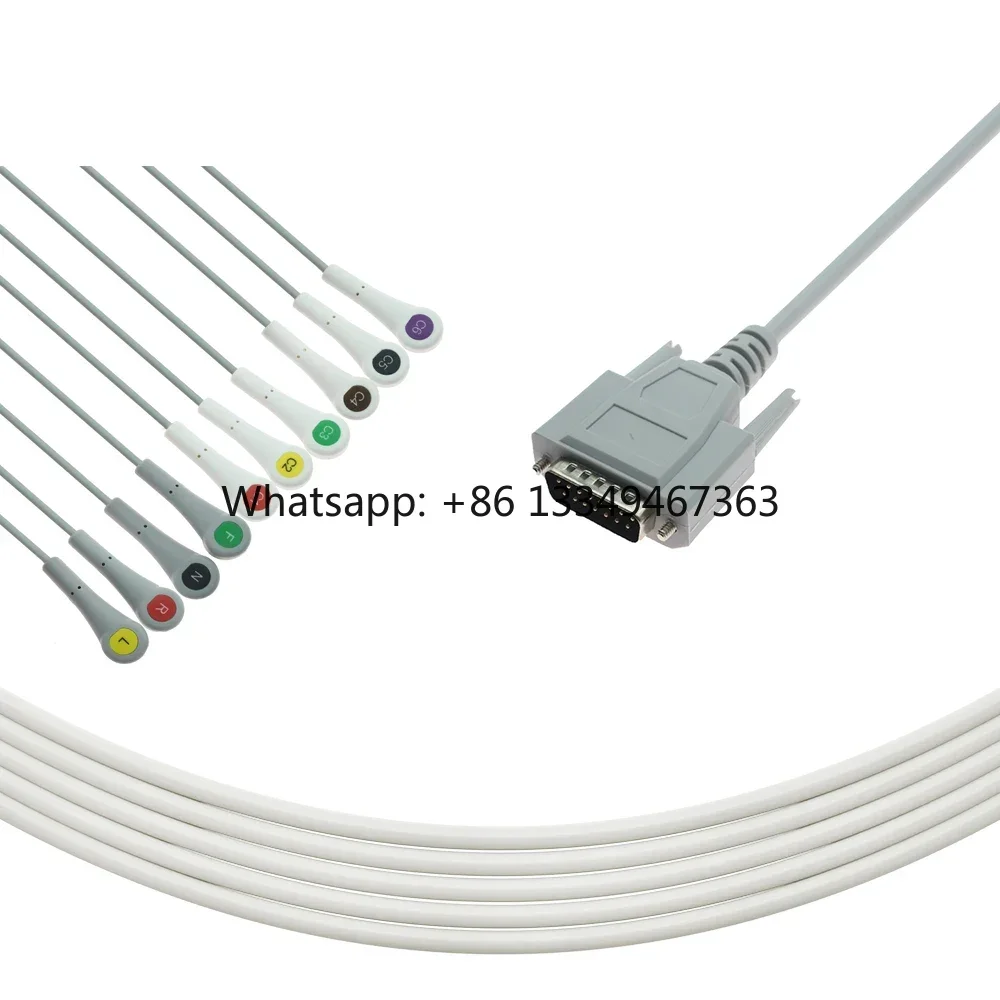 

Limited time discountHigh Quality -9130K 10 Leads 15 PIN Snap IEC One-piece Cable