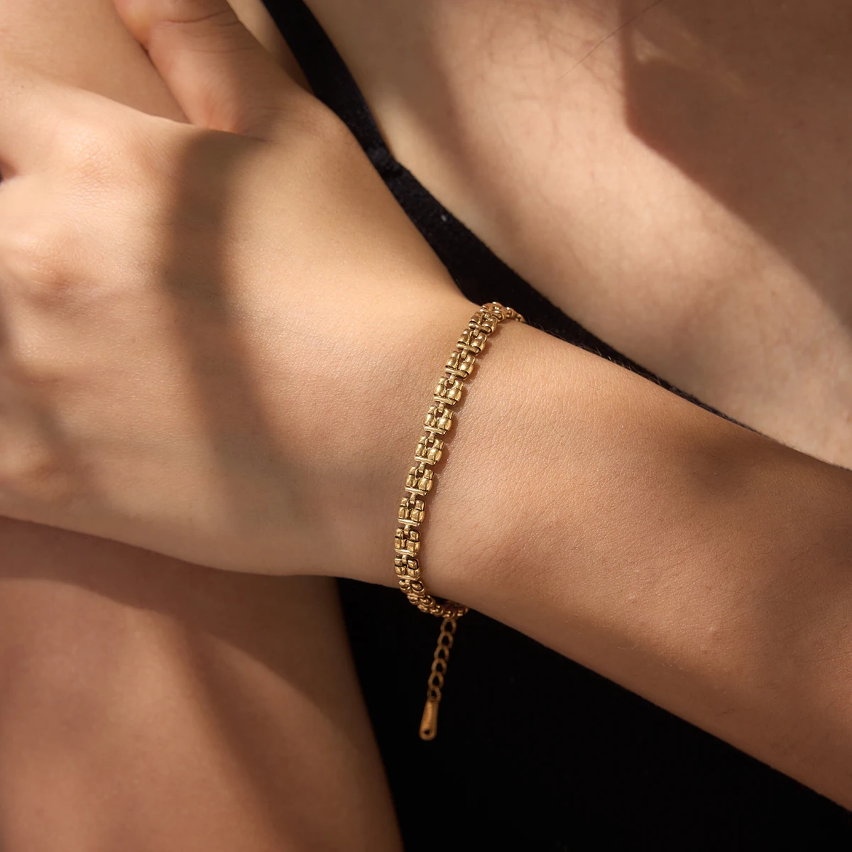 Yori New Stainless Steel Simple And Versatile Handmade Chain Necklace Rust Proof Golden Pvd Plated Trendy Fashion Jewelry
